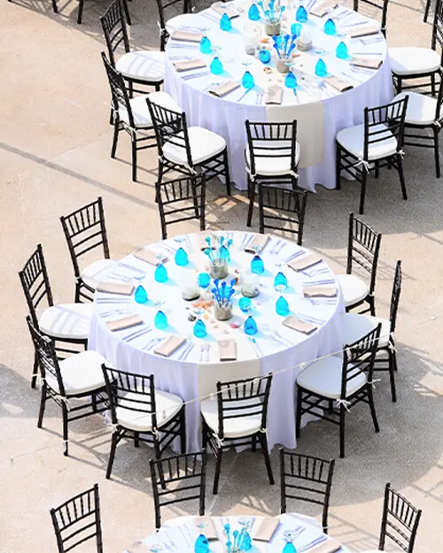 banquet tables